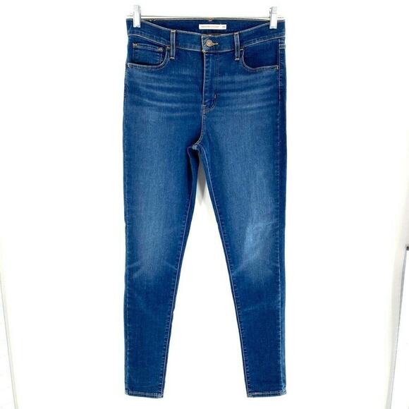 Levis Premium‎ 720 High Rise Super Skinny Jeans Denim 29 - Picture 1 of 8